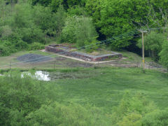 
Rockwood Colliery incline halfway point, Taffs Well, June 2013